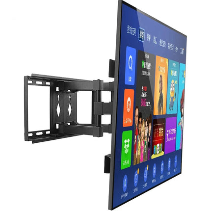 TV Wall Mount Bracket Swivel Tilt Full Motion 26 32 40 43 50 55 60 65 75in 50KG