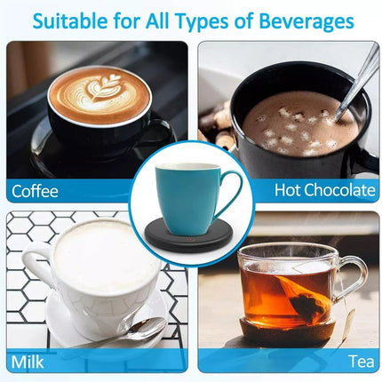 Smart USB Coffee Mug Warmer Tea Milk Cup Heater Pad Heating Plate Office Home