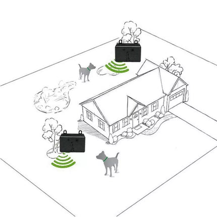Outdoor Anti Bark Device Ultrasonic Dog Barking Control Stop Repeller Trainer
