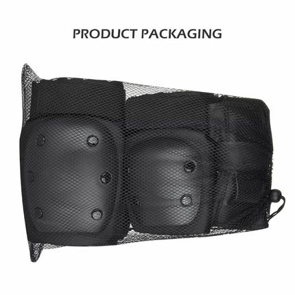 Adult Children Knee/Elbow Pads Protective Gears for Skateboard Cycling Scooter L