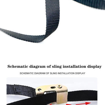 Professional Gymnastic Rings Fitness Ring Adjustable Straps Workout Gear 28MM