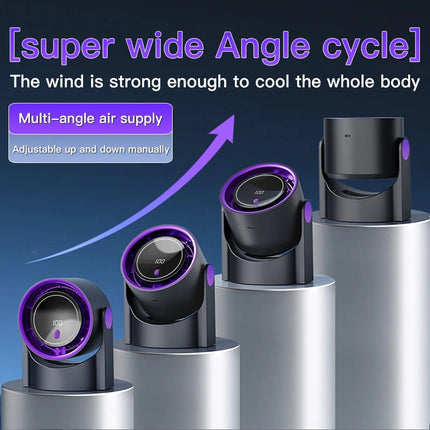 Desk Fan Desktop Fan Table Cooling Fan Retractable 100 Speed Air Circulator Fan