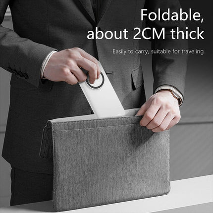 White Foldable Wireless Charger Dock Charging Station For Apple Watch iPhone 16 15