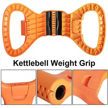 Comfortable Kettlebell Grip Adjustable Handle Clamps for Dumbbells to Kettlebell