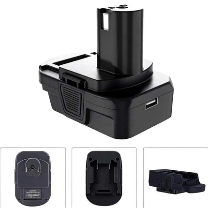 DM18RL Battery Adaptor Convert for Dewalt & Milwaukee To Ryobi 18V Power Tools