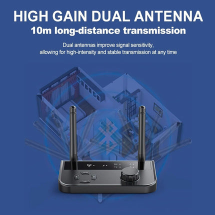 5.3 Long Range Bluetooth Transmitter Receiver For TV Home Stereo Audio Adapter
