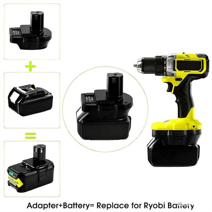 Battery Converter for Makita to Ryobi Battery Adapter MIL18DL M18 18V Lithium