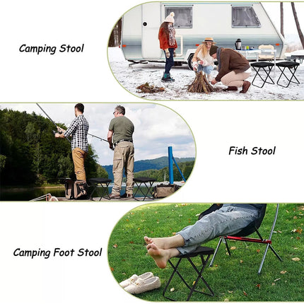 Portable Folding Stool Small Outdoor Camping Stools Fishing Hiking Picnic Chair