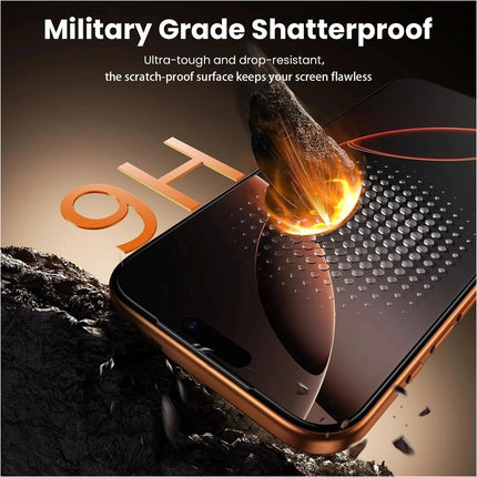 Tempered Glass Screen Protector 2 pcs for iPhone 11–17 Series – Pro Max & XR