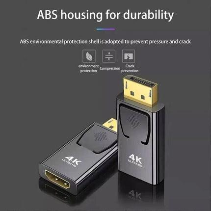 DisplayPort to HDMI Male Female Adapter Converter Connector 4K Display port DP