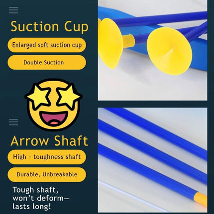 2 - in - 1 Kids Basketball Hoop and Archery Game Set Toys Gift Sport Center