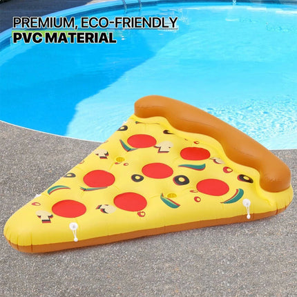 Giant Inflatable Float Pizza PVC Pool Floating Raft Water Float 180 x 150CM