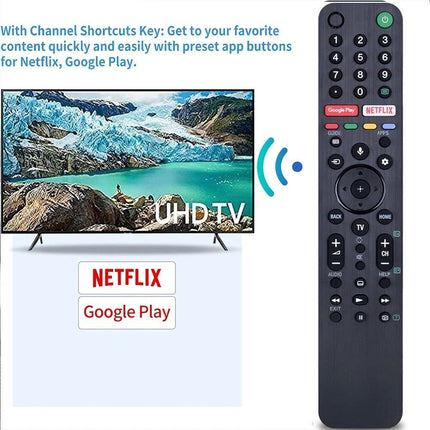 Remote Control Replacement for SONY BRAVIA TV Smart Netflix LCD/LED HD 4K