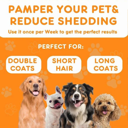 Tails Grooming Brush,Dog Groomify Shedding Tool,Cat Deshedding Comb