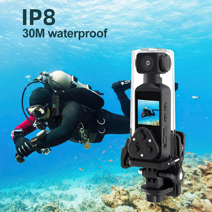 Handheld Action Camera 4K 270° Rotatable 30M Waterproof WIFI Pocket Camera