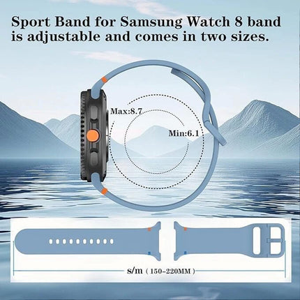 For Samsung Galaxy Watch 8 Bands 40mm 44mm Classic 46mm Wristwatch Band Strap