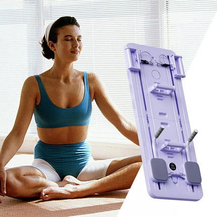 Purple Abdominal Exercise Board Push Up Board Pilates Reformer Set Fitness Equipment