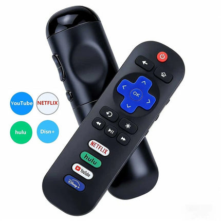 2 Packs Universal All in one Replacement Remote Control Compatible for Roku TV TCL Kogan