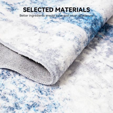 120×180 CM Traditional Vintage Rug 6mm Thick Antibacterial Non-Slip Washable Indoor Outdoor