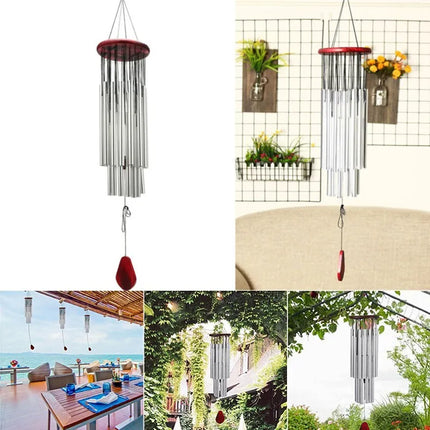 Outdoor Wind Chimes Chapel Bell Garden Home Decoration Deep Tone Hanging Decor