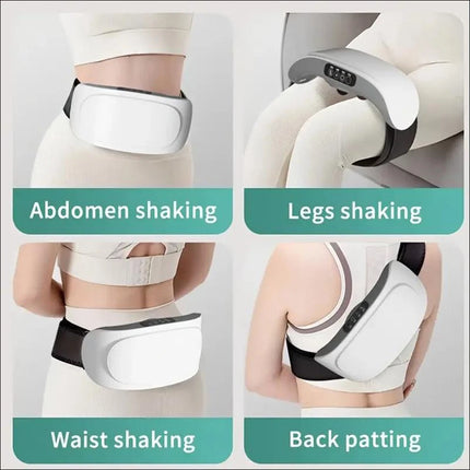 Electric Wireless Abdominal Massager for Fat Burning & Digestion with 3 Massage
