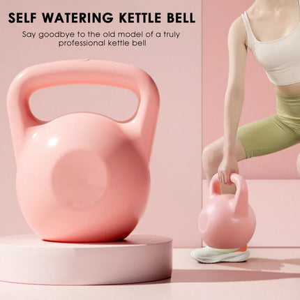 6KG Solid Cast Iron Vinyl Kettlebells Crossfit Strength Kettlebell Weights