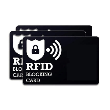 10PCS RFID Blocking Cards Contactless ID Credit Debit Card Blocker Protector