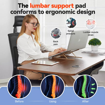 Coccyx Orthopedic Memory Foam Lumbar Back Pillow Pain Relief Support AU Office