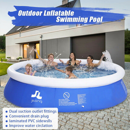 Durable Inflatable Family Swimming Pool 300cm Non-Toxic