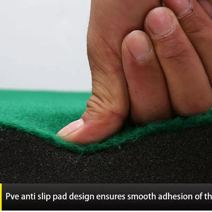 3M Golf Putting Mat Practice Training Indoor Outdoor Portable Slope Balls Grass