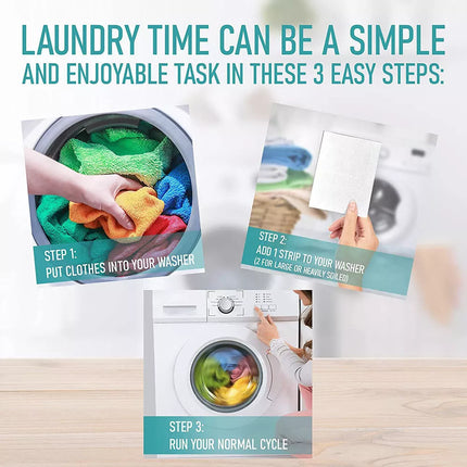 100 Sheets Laundry Detergent Eco-friendly Ultra Concentrated Washing Sheet