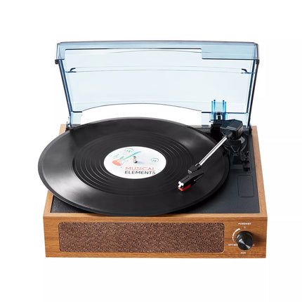 Bluetooth Vinyl Record Player 3-Speed Belt Driven Turntable 3W Speakers