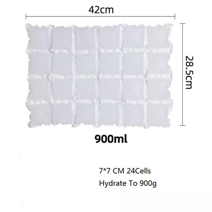 10 Sheets Reusable Dry Ice Packs Cold Packs Gel Shipping Cooler Lunch Bags BBQ Fish Party