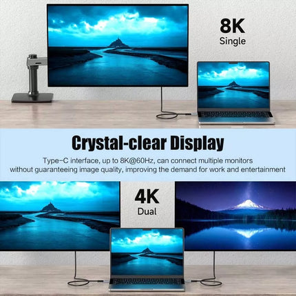 240W PD USB-C to Type C Cable USB 4.0 Gen 3 8K 40Gbps Video Laptop Fast Charging