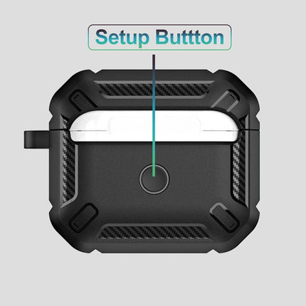 Apple AirPods 1 2 3 Pro 2nd Case Armor Earphone Heavy Duty Shockproof Protective Cover Green