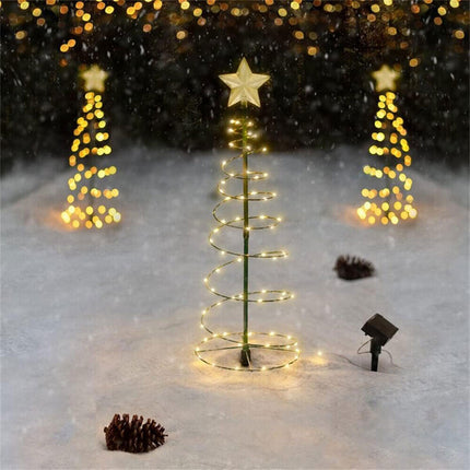 Outdoor String Lights Solar Powered Christmas Tree Decoration Garden Home LED