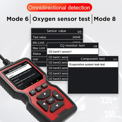OBD2 Diagnostic Scanner V519 Full Car Diagnostic Code Reader & Clear Faults Tool