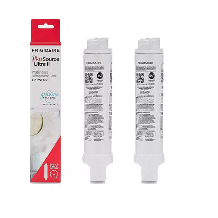 2x WESTINGHOUSE Fridge Water Filter EPTWFU01 807946705 for WHE6874SA WHE7074SA