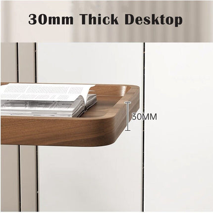 Movable Coffee Side Table Laptop Desk Bedside Sofa Tea End Tables Wooden Metal