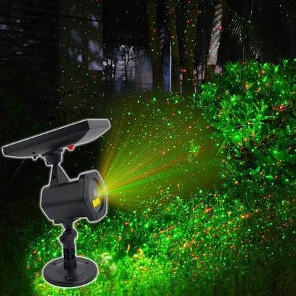 Outdoor Waterproof Solar Projector Landscape Lighting Christmas Party LED Garden