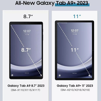 Blue Samsung Galaxy Tab A9+ A9 Plus 11 Inch Case Cover Shell Protector Lightweight Au