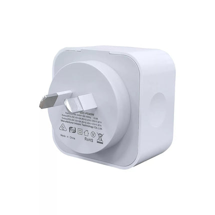 40W Fast Charging DUAL USB C PD Wall Charger Power Adapter For iPhone 15 Pro Max