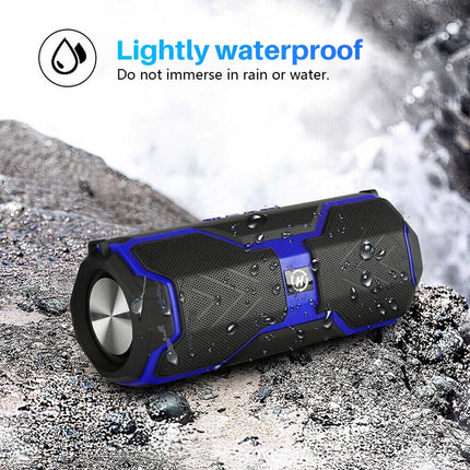 20W Bluetooth Speaker TWS Stereo Bass Subwoofer Speaker Support USB TF FM