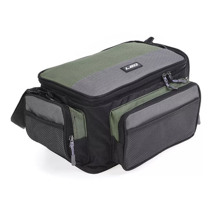 Large Fishing Tackle Bag Waist Shoulder Waterproof Reel Lure Gear Storage Pack