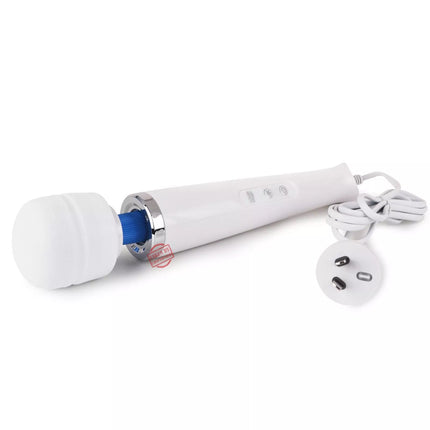 30Mode Wand Body Personal Massager CORDED AU Plug for Pain Relief White