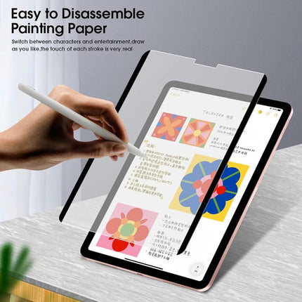 Paper-Feel Magnetic Screen Protector For Apple Ipad Pro 12.9 11 Air 5 4 Reusable