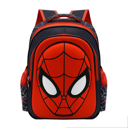 Kids Boys 3D Spiderman Backpack Children Travel Rucksack School Bag Bookbags