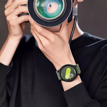 Clear For Samsung Galaxy Watch 7 Case Screen Protector Clear 40mm Cover