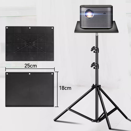 Adjustable Laptop DVD Projector Tripod Stand Floor Laptop Stand Holder With Tray