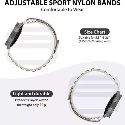 Rainbow Alpine Loop Samsung Galaxy Watch 7 6 5 4 Classic 44 47 40mm Strap Band Bands
